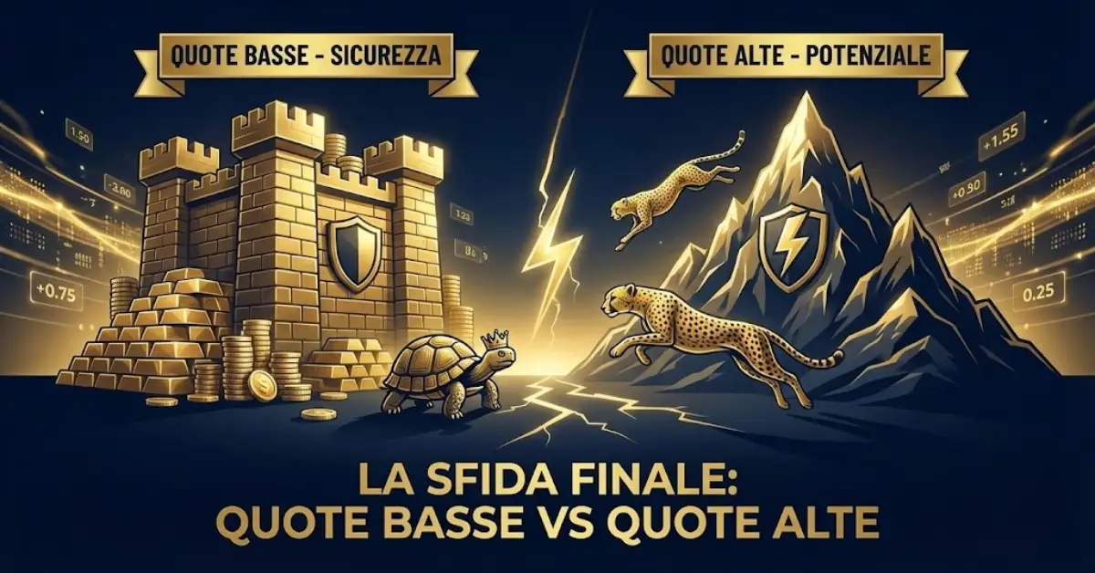 Quote alte e Quote basse: analisi