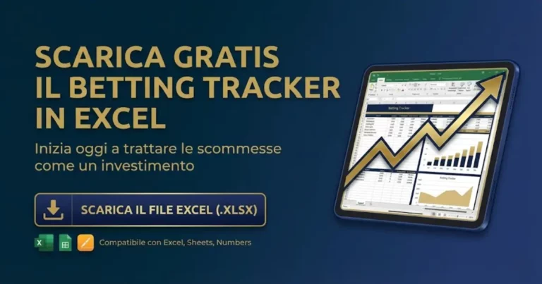 Scarica il Betting tracker di totalscommesse per Excel