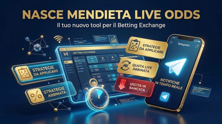 Mendieta Live Odds: il nuovo bot per il Betting Exchange
